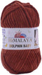 2 Pack/Skeins Himalaya Dolphin Baby, Each Skein 100 Gr/3,5 oz, 120 mt/ 132 yd, Super Bulky Yarn, Blanket Yarn, Velvet Yarn, Knitting Yarn, Amiguru...